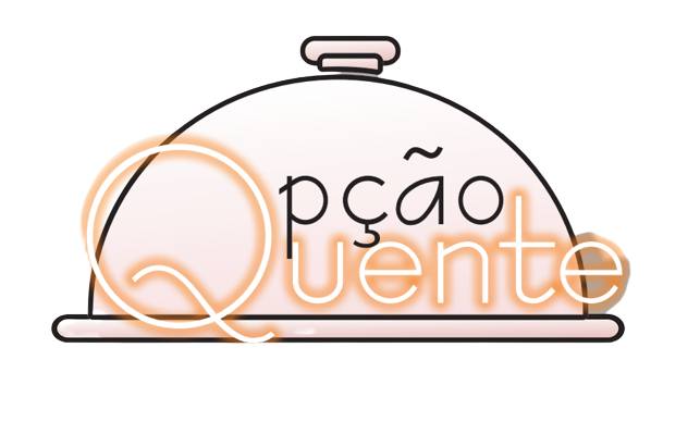 logo opção quente com fundo